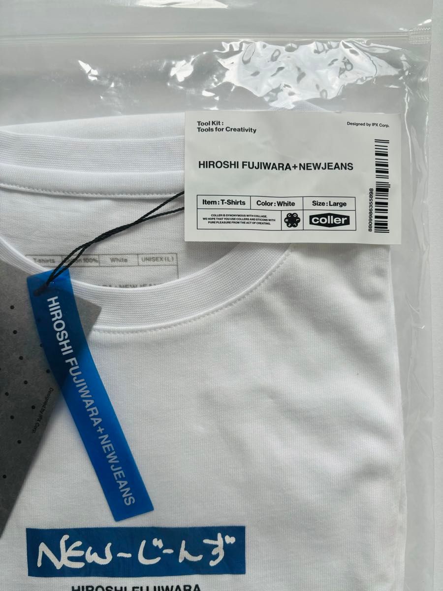専用】New Jeans x Hiroshi Fujiwara COLLER T-シャツ VER 専用】New Jeans x Hiroshi Fujiwara COLLER T-シャツ VER