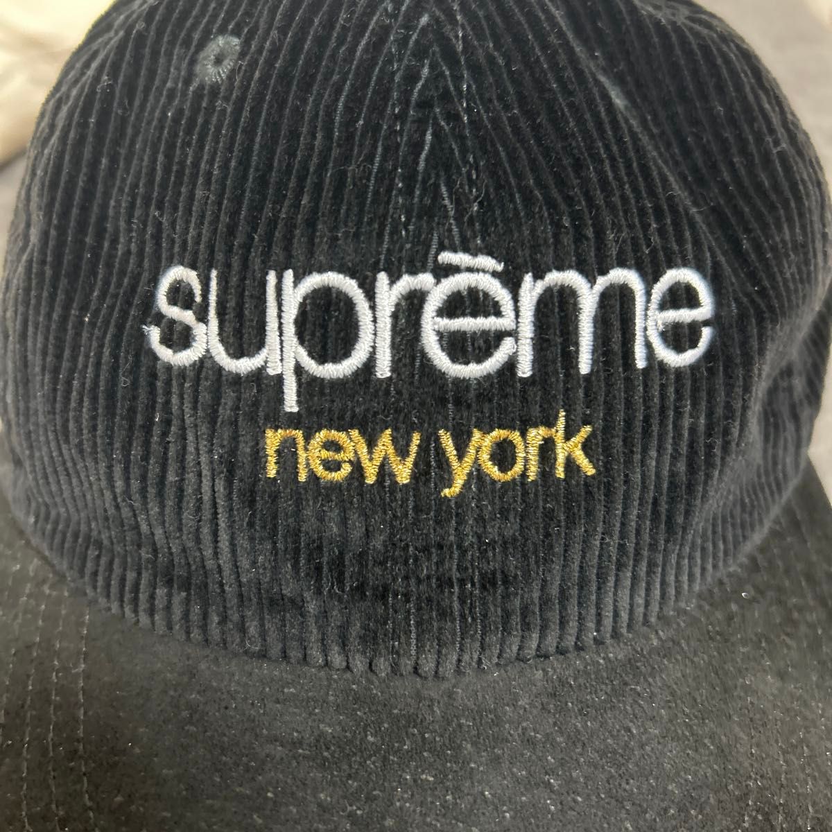 Supreme New York キャップ 帽子 コーデュロイ cap 期間限定 Supreme New York キャップ 帽子 コーデュロイ cap 期間限定