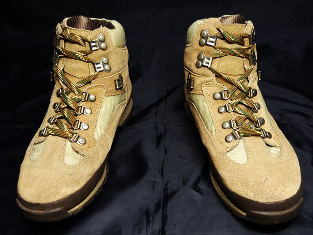 即決★Danner★25cm レザーコンビトレッキングブーツ ダナー クロスハイカー メンズ 7 茶 ブラウン 本革 アウトドア 本皮 キャンプ 登山