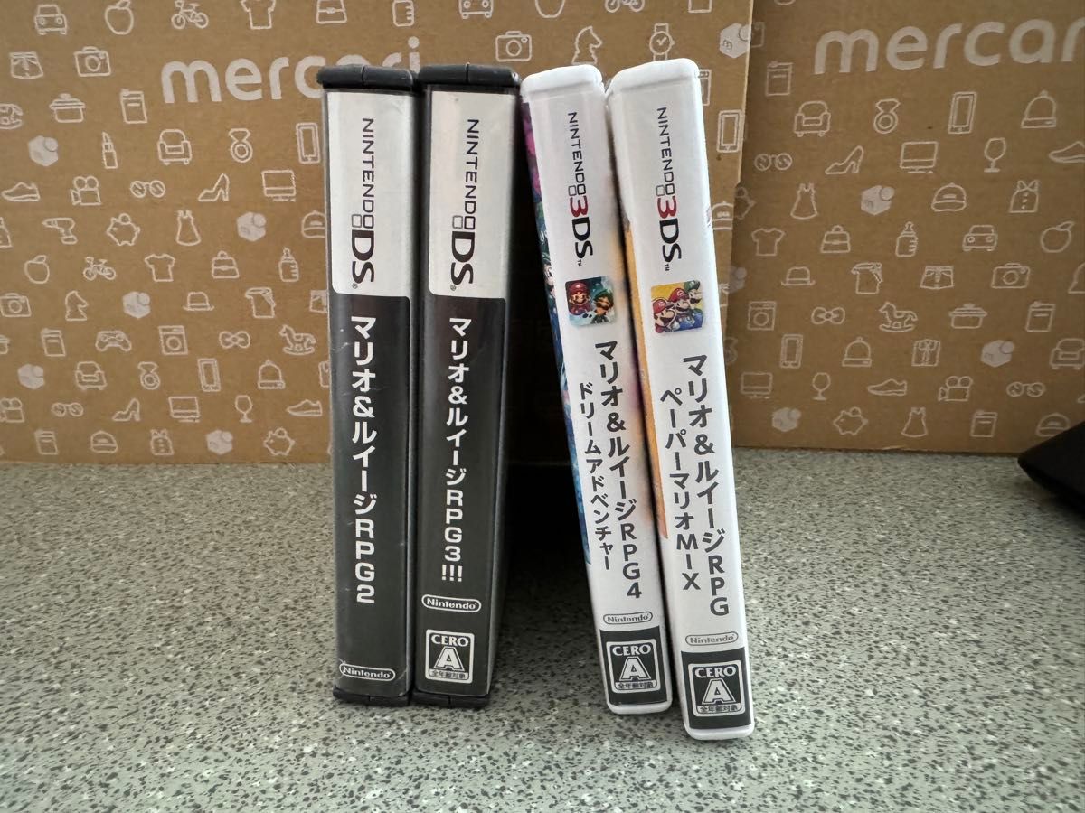 DS 3DS マリオ & ルイージRPG 2〜4 セット + ペーパーマリオ MIX|Yahoo!フリマ(旧PayPayフリマ) DS 3DS マリオ & ルイージRPG 2〜4 セット + ペーパーマリオ MIX|Yahoo!フリマ(旧PayPayフリマ)