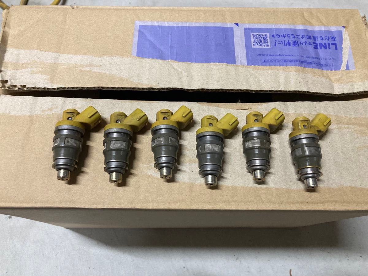 超音波洗浄済み 実働品 1jz gte前期 インジェクター jza70 超音波洗浄済み 実働品 1jz gte前期 インジェクター jza70