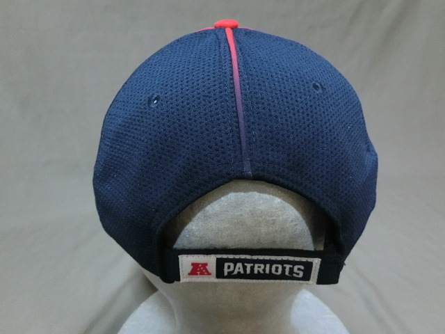 USA購入 【NEWERA】【9FORTY】 NFLアメフト ニューイングランド ペイトリオッツ【NewEngland Patriots】TEAM ロゴ刺繍入りキャップ_画像4