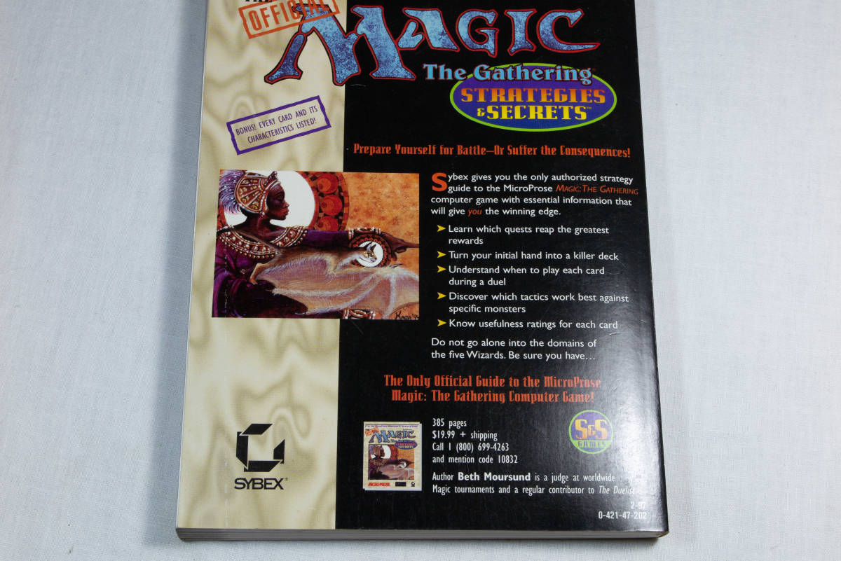 希少本　【Magic The Gathdfring Instruction Manual 】未使用・保管本_画像3
