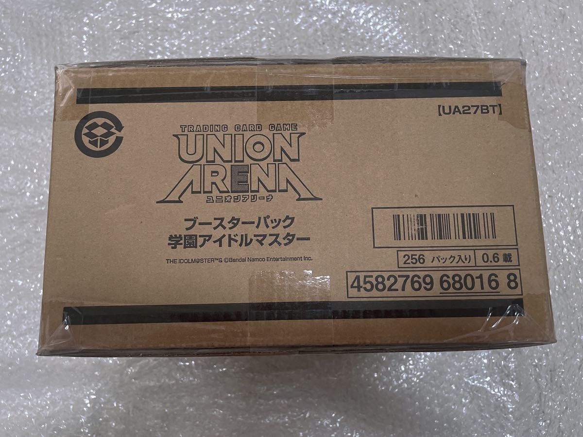 ユニオンアリーナ 学園アイドルマスター 新品未開封 1カートン ユニオンアリーナ 学園アイドルマスター 新品未開封 1カートン