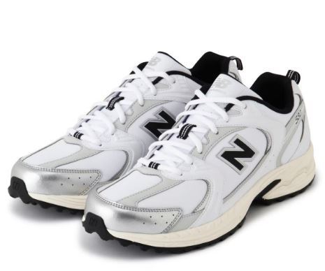 ファッションシーンで話題のこれから流行るブランド12選 UGS530 シューズ 《2024年秋冬》ニューバランス A スパイクレス(B)白×シルバー/27cm SL v1 27.0cm