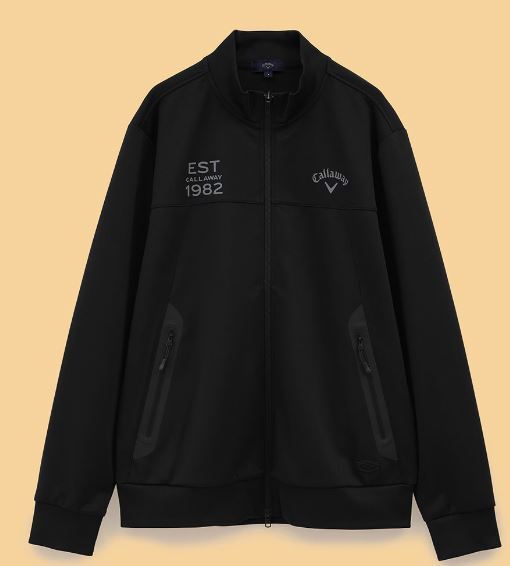 口コミ・レビュー評価が高いおすすめ人気商品の通販 35%OFF《2024年秋冬》キャロウェイ 長袖フルジップスウェット(1010)黒(LL) C24217100 キャロウェイ