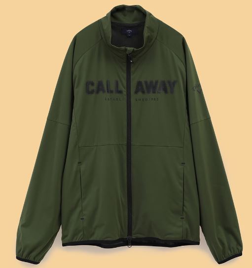ファッションシーンで話題のこれから流行るブランド12選 35%OFF《2024年秋冬》キャロウェイ 長袖フルジップブルゾン(1180)カーキ(LL) C24215100 キャロウェイ