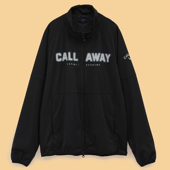 20-60代 人気ファッションブランド 45%OFF《2024年秋冬》キャロウェイ C24215100 長袖フルジップブルゾン(1010)黒(L) キャロウェイ