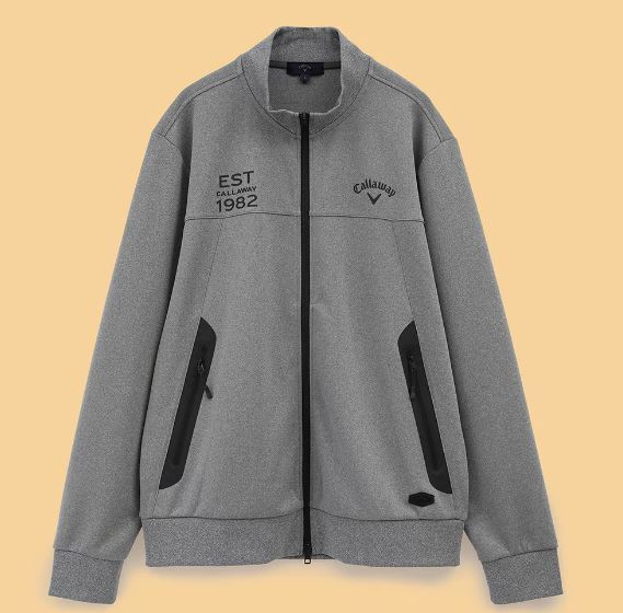 ファッションシーンで話題のこれから流行るブランド12選 45%OFF《2024年秋冬》キャロウェイ C24217100 長袖フルジップスウェット(1021)グレー(LL) キャロウェイ
