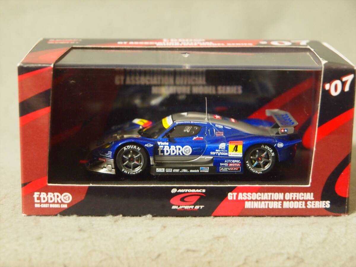 EBBRO Vemac 350R 2007年 Super GT300 #4 田中哲也/山崎信介 EBBRO Vemac 350R 2007年 Super GT300 #4 田中哲也/山崎信介