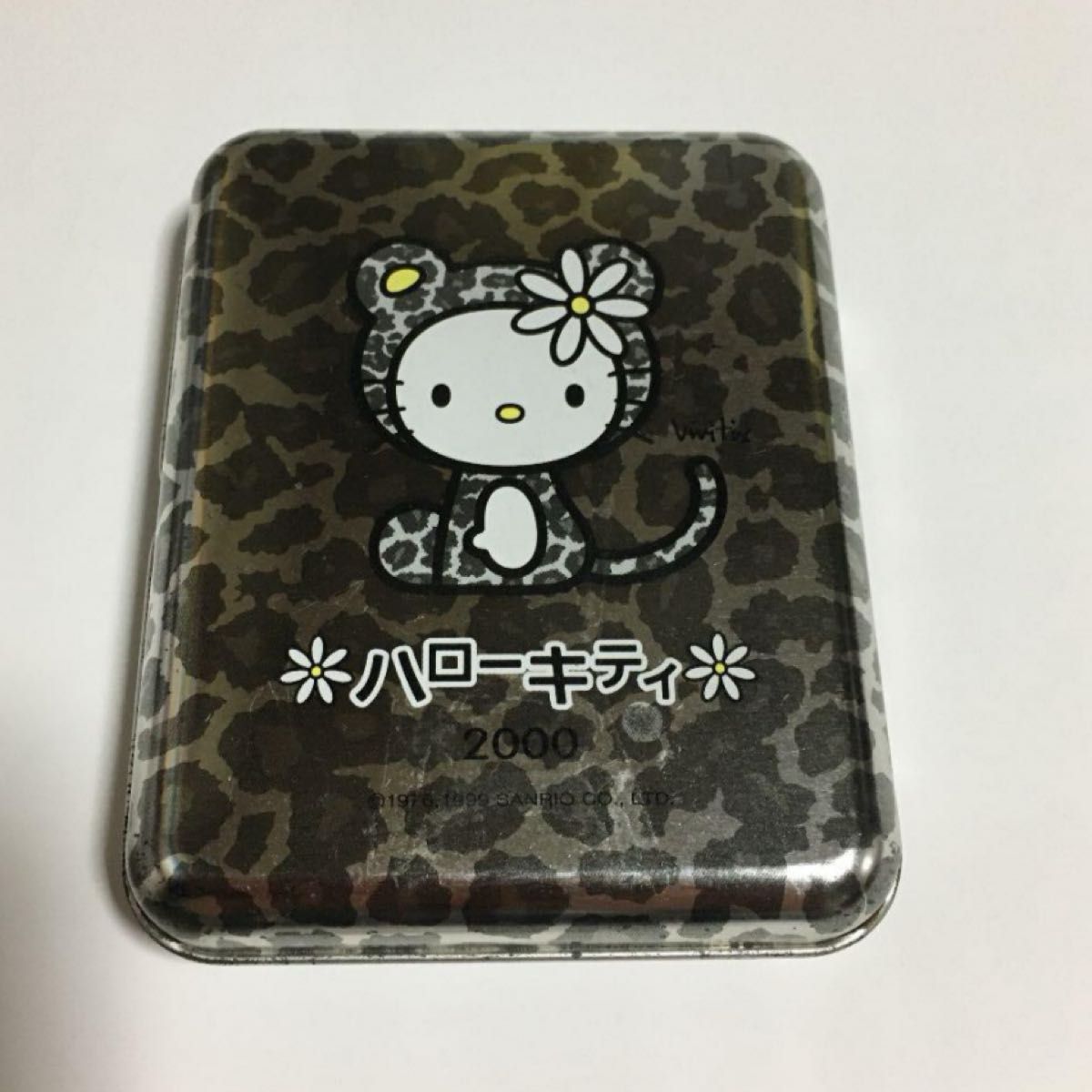 ハローキティアクセサリーケース☆ヒョウガラ☆2001年製 ハローキティアクセサリーケース☆ヒョウガラ☆2001年製
