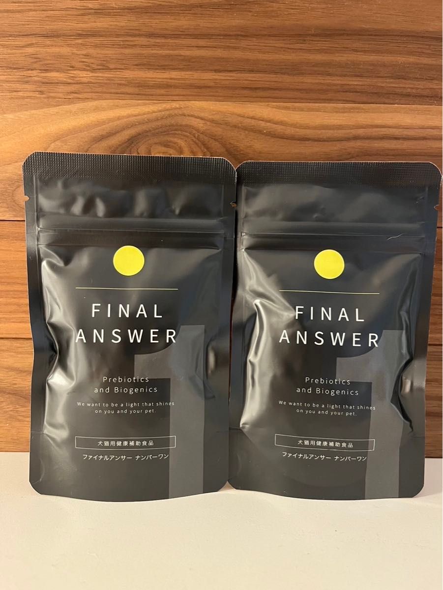 FINAL ANSER No 1 ファイナルアンサー 犬猫用健康補助食品犬猫用 FINAL ANSER No 1 ファイナルアンサー 犬猫用健康補助食品犬猫用