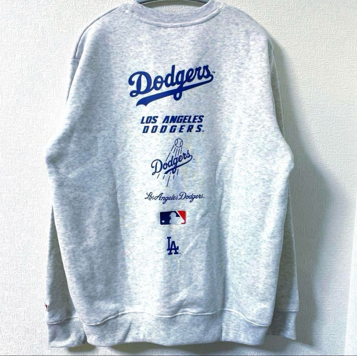 MLB ドジャース トレーナー スウェット 裏起毛 刺繍ロゴ 大谷 MLB ドジャース トレーナー スウェット 裏起毛 刺繍ロゴ 大谷