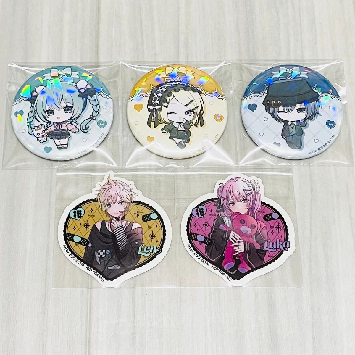 初音ミク ドンキ コラボ フェア 地雷 缶バッジ 特典 ステッカー 初音ミク ドンキ コラボ フェア 地雷 缶バッジ 特典 ステッカー