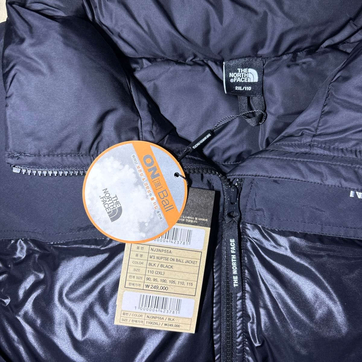 韓国限定】 THE NORTH FACE ヌプシ ダウンジャケット ブラック 韓国限定】 THE NORTH FACE ヌプシ ダウンジャケット ブラック
