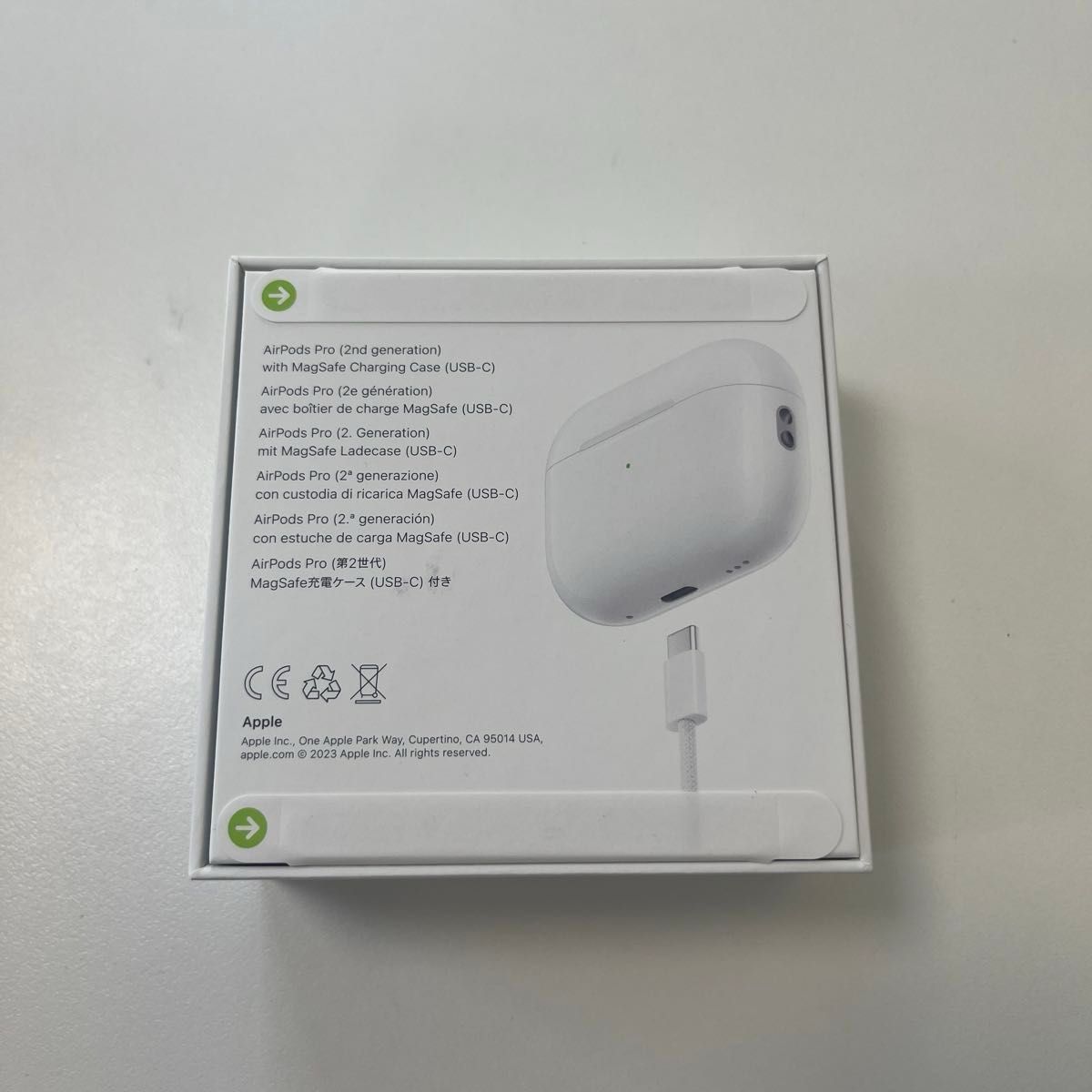 新品 未開封 Air Pods Pro 2世代 MTJV3J/A Apple アップル 新品 未開封 Air Pods Pro 2世代 MTJV3J/A Apple アップル