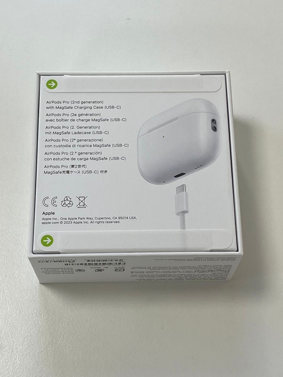 新品 未開封 Air Pods Pro 2世代 MTJV3J/A Apple アップル 新品 未開封 Air Pods Pro 2世代 MTJV3J/A Apple アップル