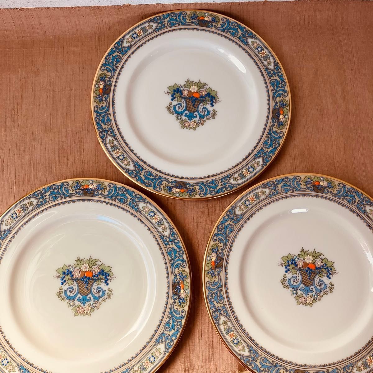 レノックス LENOX レノックス AUTUMN プレート 3枚 皿 中皿 レノックス LENOX レノックス AUTUMN プレート 3枚 皿 中皿