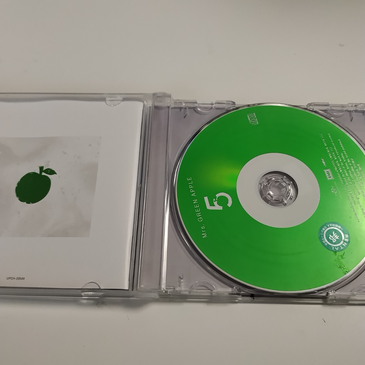CD Mrs GREEN APPLE 5 ミセス グリーン アップル レンタル落ち CD Mrs GREEN APPLE 5 ミセス グリーン アップル レンタル落ち