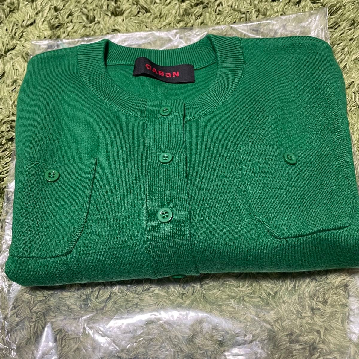 新品未使用 CABaN コットンカシミヤ クルーネック カーディガン 新品未使用 CABaN コットンカシミヤ クルーネック カーディガン