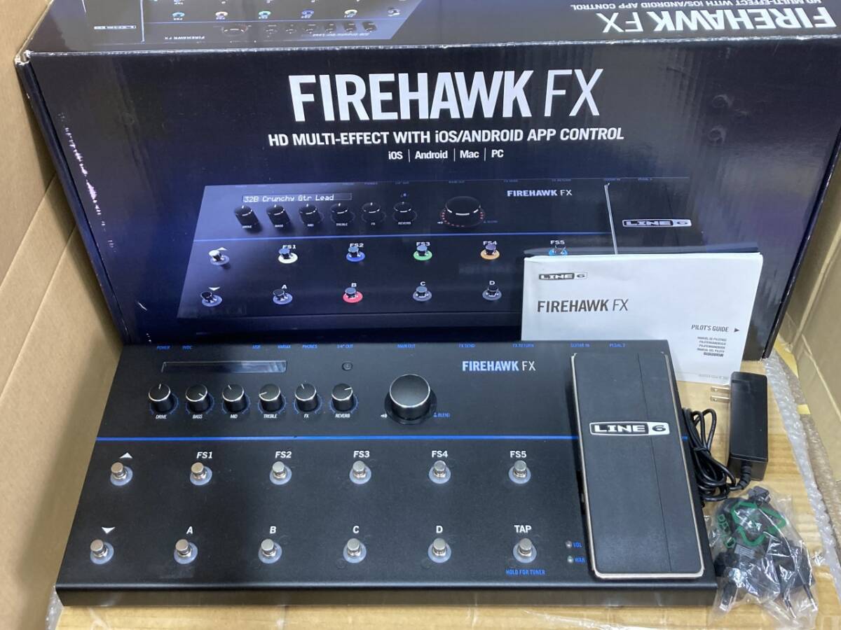 LINE6 FIREHAWK FX マルチエフェクター