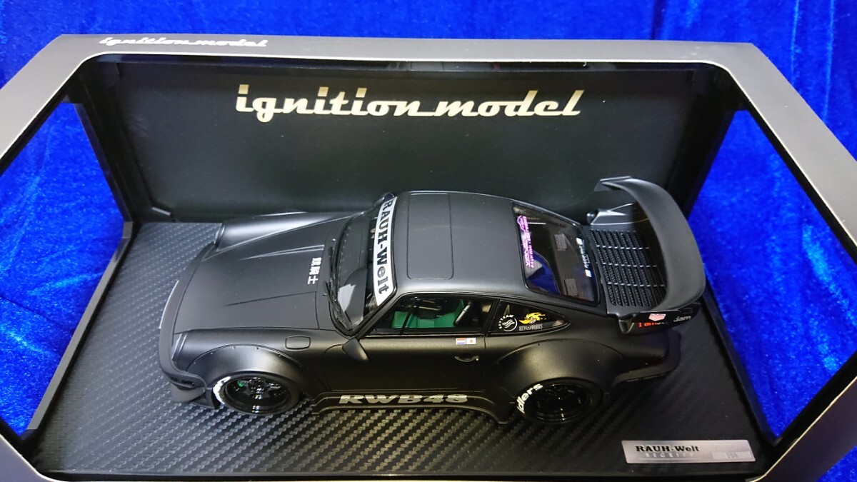 1/18 Porsche 911 RWB RAUH-Welt BEGRIFF 964 Matte Black 1/18 Porsche 911 RWB RAUH-Welt BEGRIFF 964 Matte Black