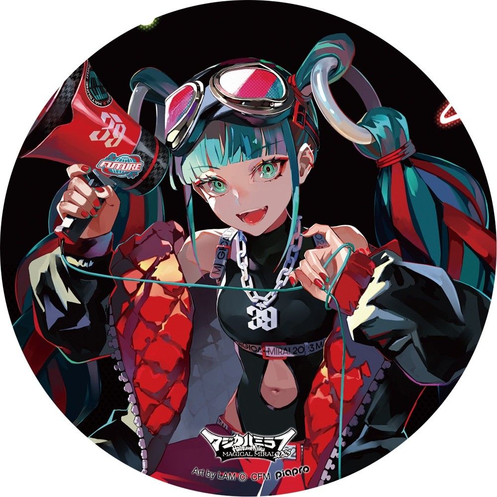 マジカルミライ 2023 コースターパブミラー 初音ミク 新品未開封 マジカルミライ 2023 コースターパブミラー 初音ミク 新品未開封