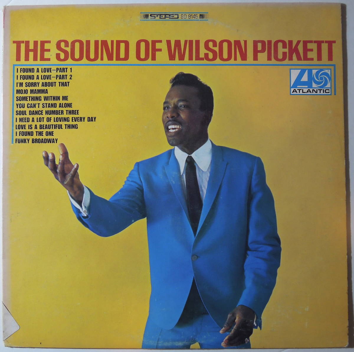 Wilson Pickett・The Sounds Of　US Original Stereo LP_画像1