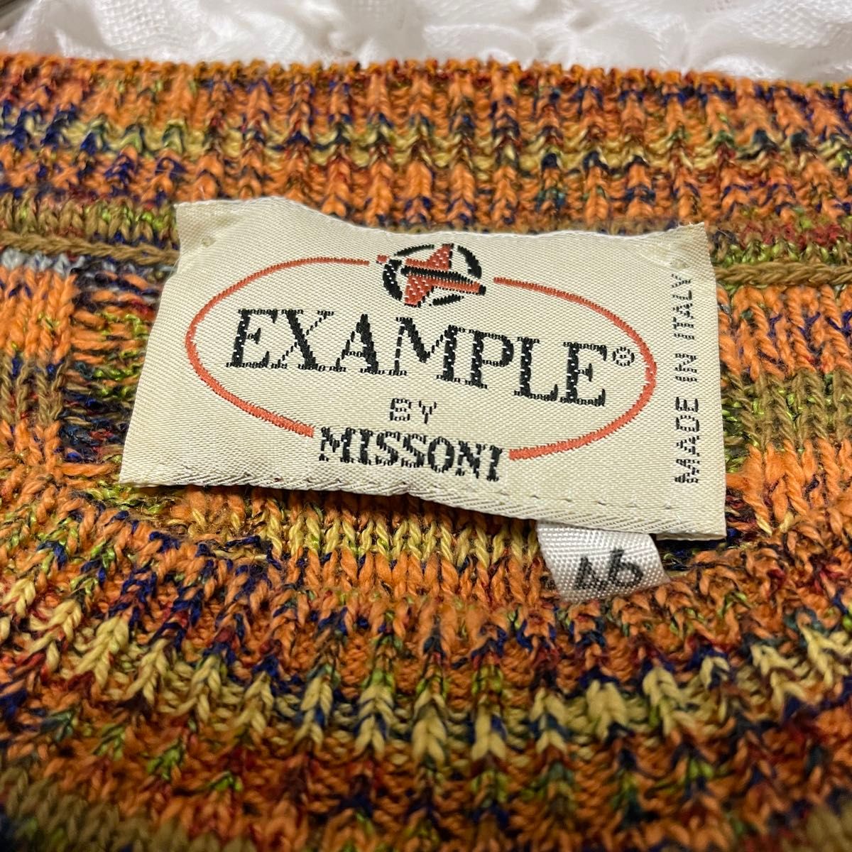 希少 美品 EXAMPLE BY MISSONI ミッソーニ セーター イタリア製 希少 美品 EXAMPLE BY MISSONI ミッソーニ セーター イタリア製
