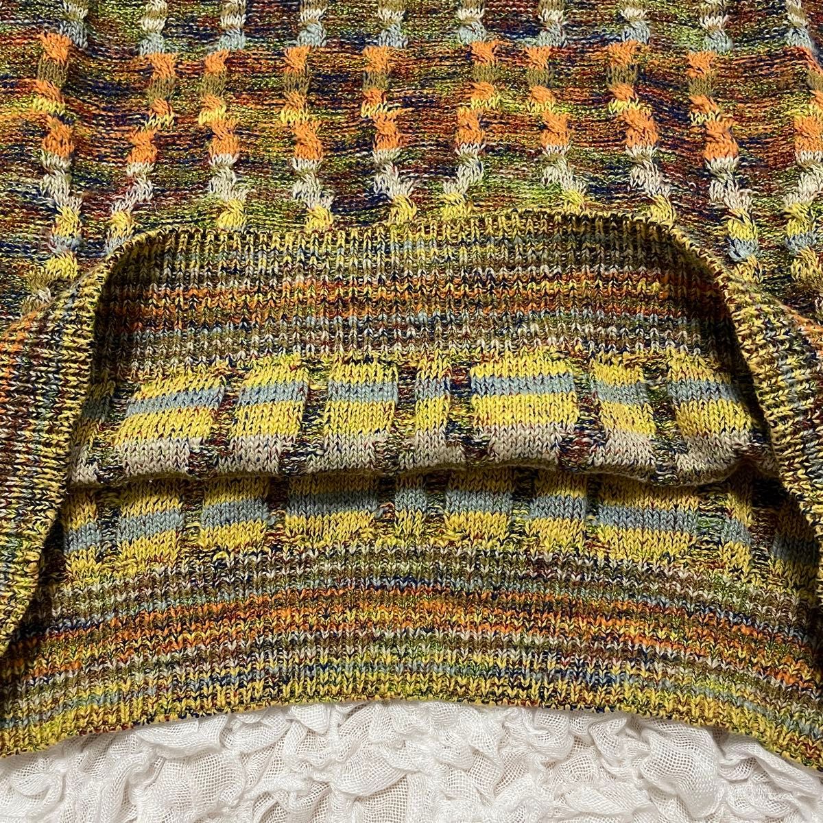 希少 美品 EXAMPLE BY MISSONI ミッソーニ セーター イタリア製 希少 美品 EXAMPLE BY MISSONI ミッソーニ セーター イタリア製