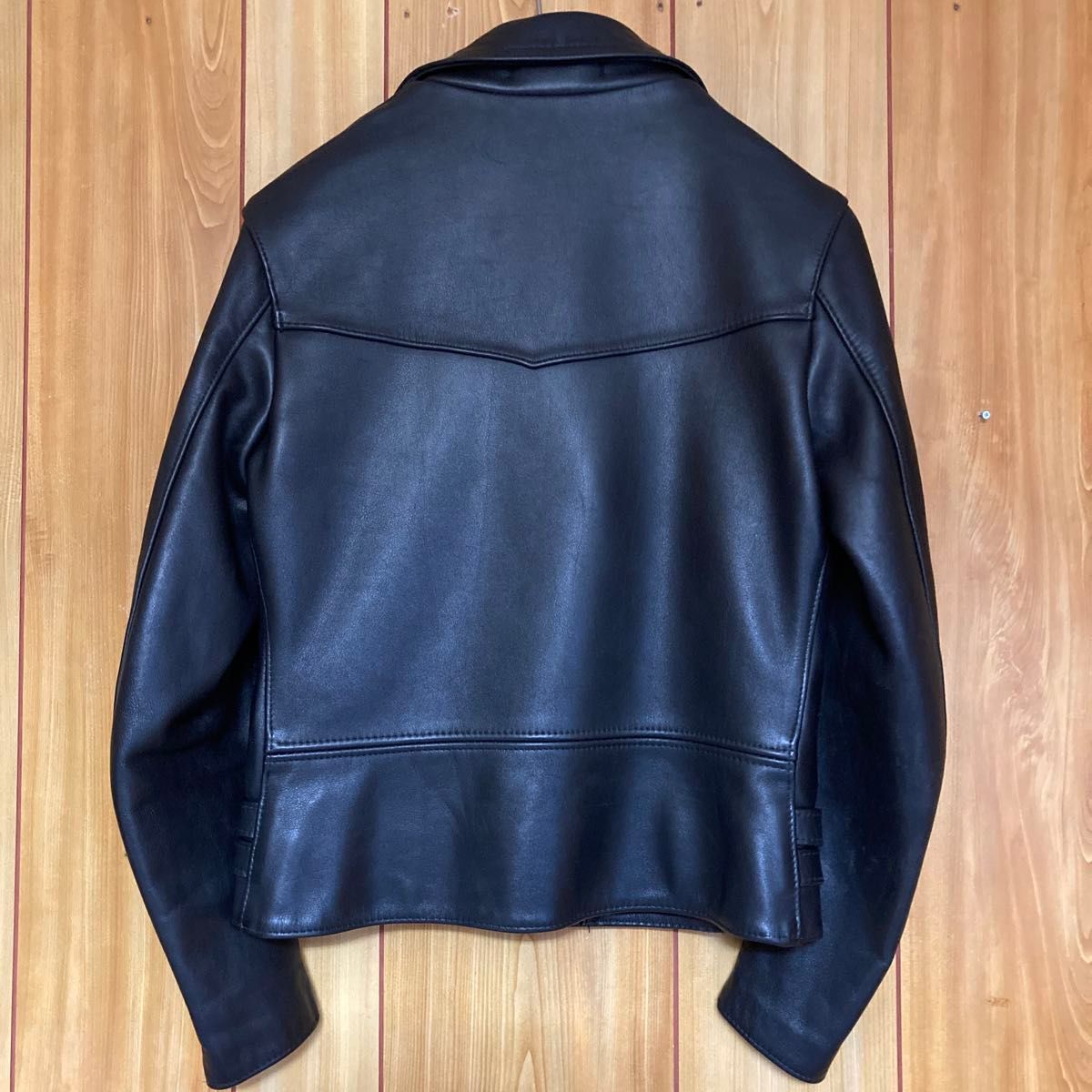 極美品 666 イングランド製 ダブルライダースジャケット 赤 極美品 666 イングランド製 ダブルライダースジャケット 赤