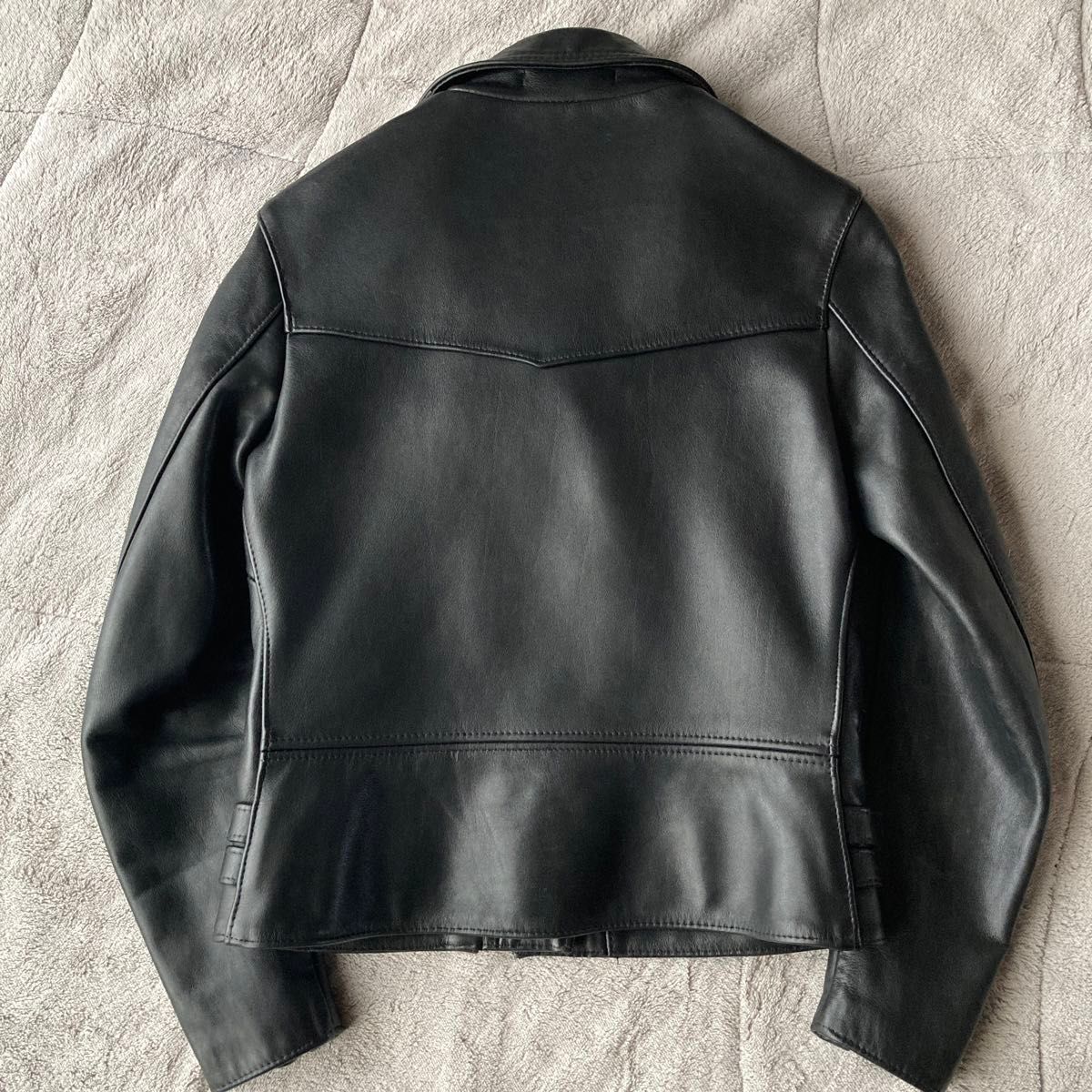 極美品 666 イングランド製 ダブルライダースジャケット 赤 極美品 666 イングランド製 ダブルライダースジャケット 赤
