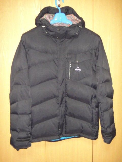 SOS Ms Full Down Jackert サイズL 黒 BLACK スキーウエア SOS Ms Full Down Jackert サイズL 黒 BLACK スキーウエア