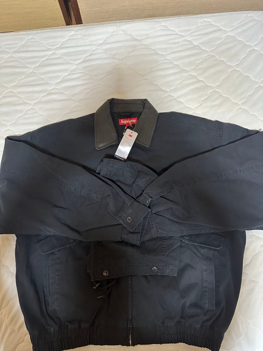 Supreme Leather Collar Utility Jacket Supreme Leather Collar Utility Jacket