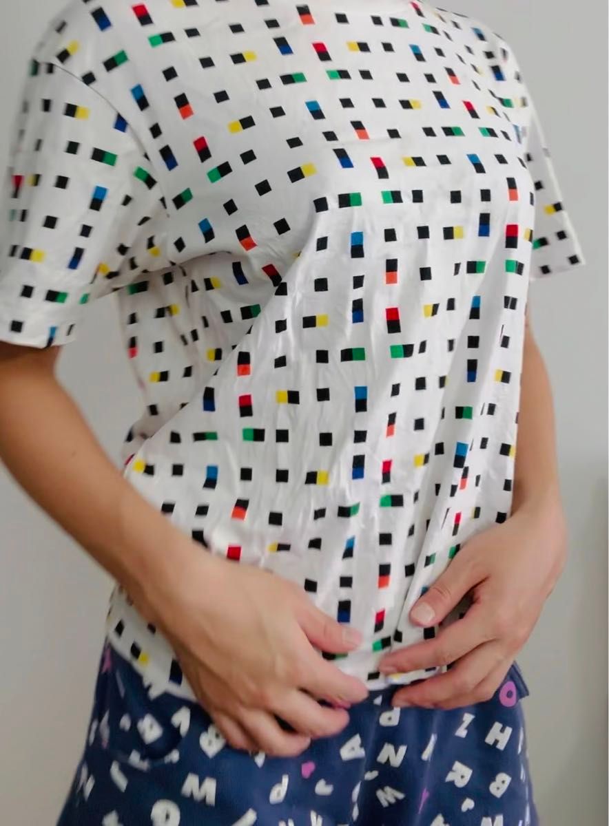 UNIQLO SPRZ NYグラフィックT(マックス・ビル・半袖)レディースTシャツ