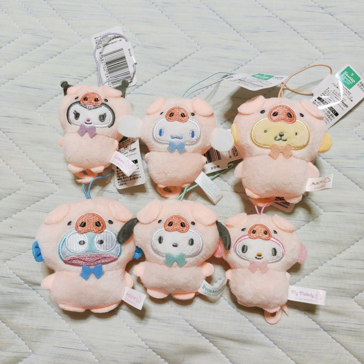 サンリオキャラクターズ どうぶつ着ぐるみ こぶた編 マスコット サンリオキャラクターズ どうぶつ着ぐるみ こぶた編 マスコット