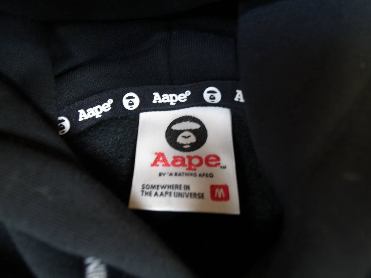  rare Aape by A BATHING APE×DRAGON BALL GOKU Ape × Dragon Ball . empty sweat Parker black M size sweatshirt 