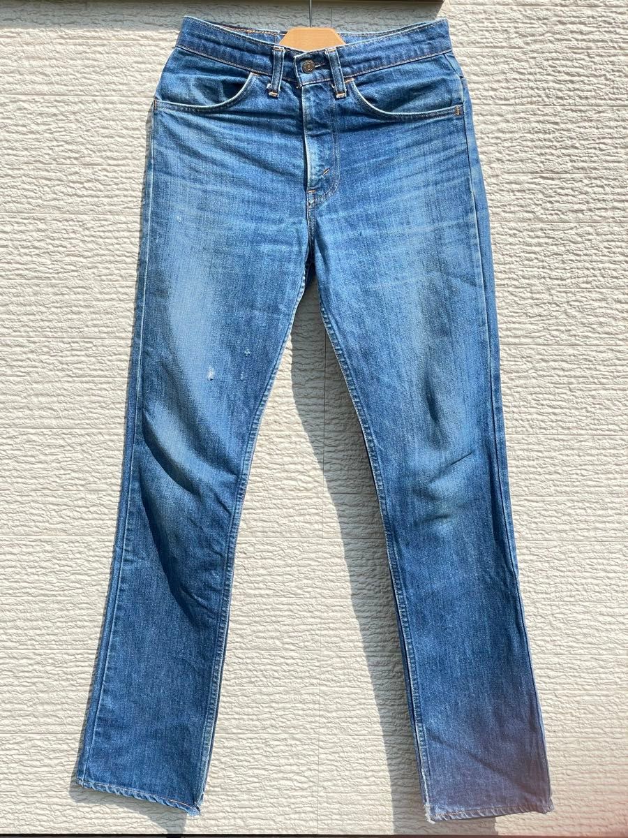 70s Levi's 519 ストレートデニム パンツ オレンジタブ W29 L33 ヴィンテージ