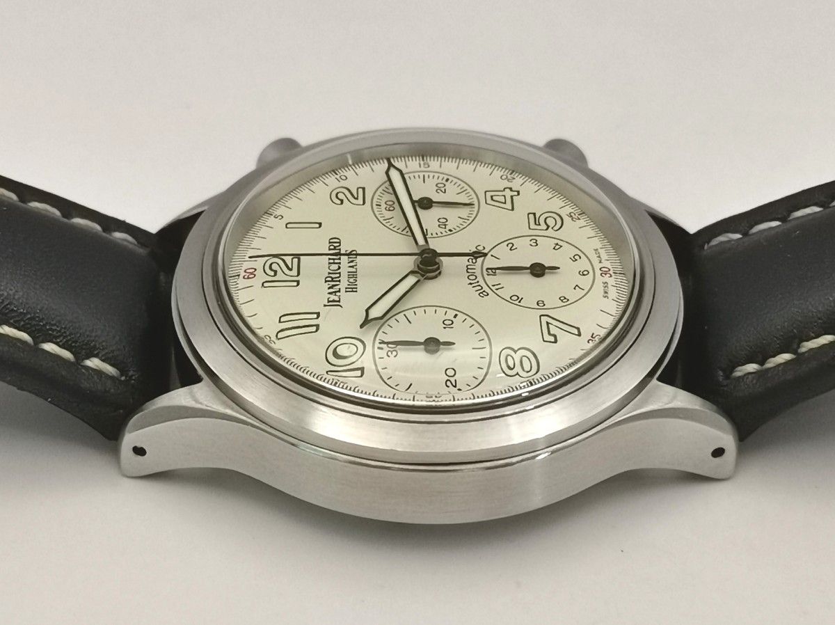 美品 JEANRICHARD ジャンリシャール 25004 クロノグラフ 美品 JEANRICHARD ジャンリシャール 25004 クロノグラフ