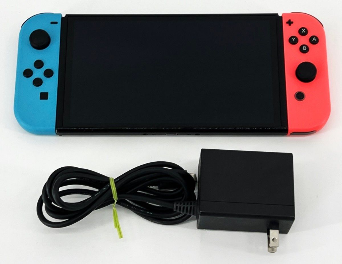 中古ゲーム機 Nintendo Switch 有機ELモデル ネオンブルー 中古ゲーム機 Nintendo Switch 有機ELモデル ネオンブルー