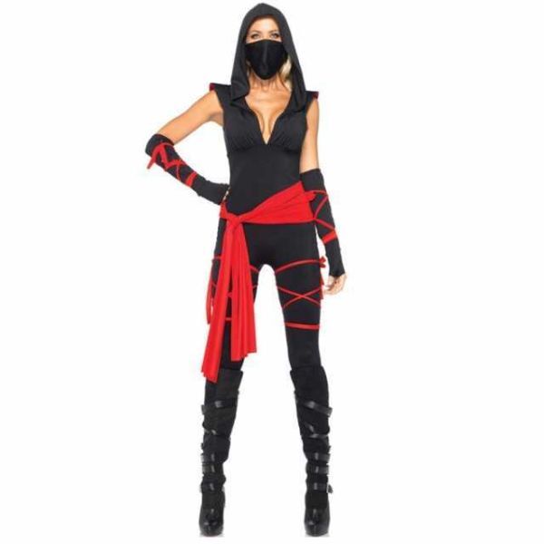 18-1 女忍者 コスプレ セクシー くノ一 セクシー しのび スパイ 忍者 衣装