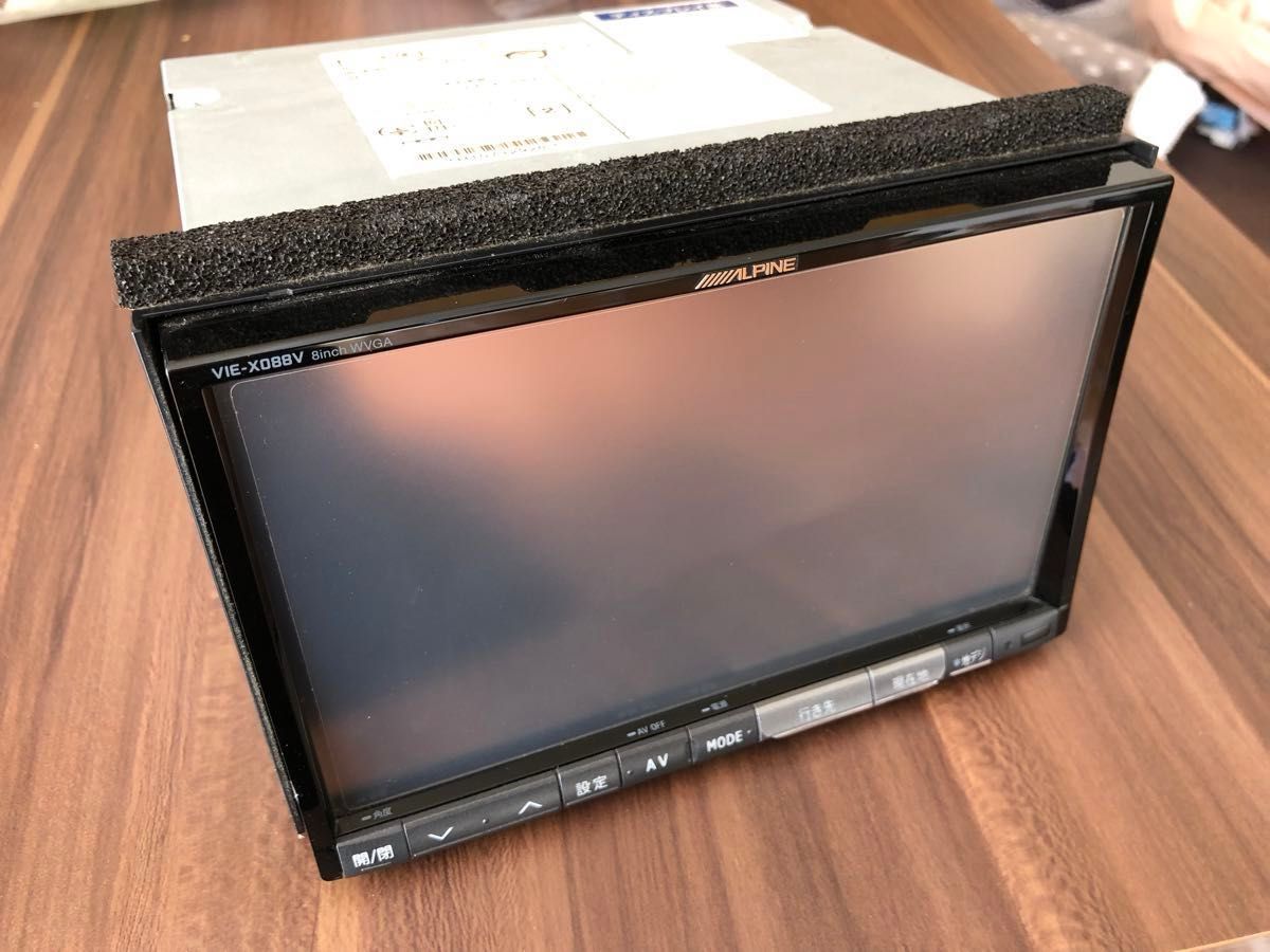 最終値下げ ジャンク ALPINE VIE-X088VビッグX 8インチHDDナビ 最終値下げ ジャンク ALPINE VIE-X088VビッグX 8インチHDDナビ