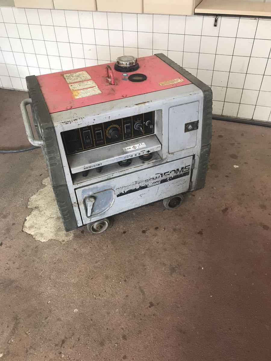 1円スタート!】新ダイワ 防音型エンジン発電機兼用溶接機 1円スタート!】新ダイワ 防音型エンジン発電機兼用溶接機