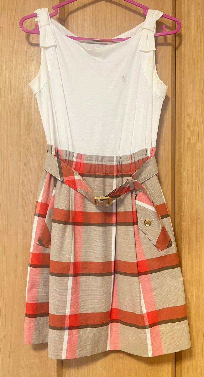 美品 バーバリー ワンピース S ピンク ノースリーブ ひざ丈 膝丈 美品 バーバリー ワンピース S ピンク ノースリーブ ひざ丈 膝丈