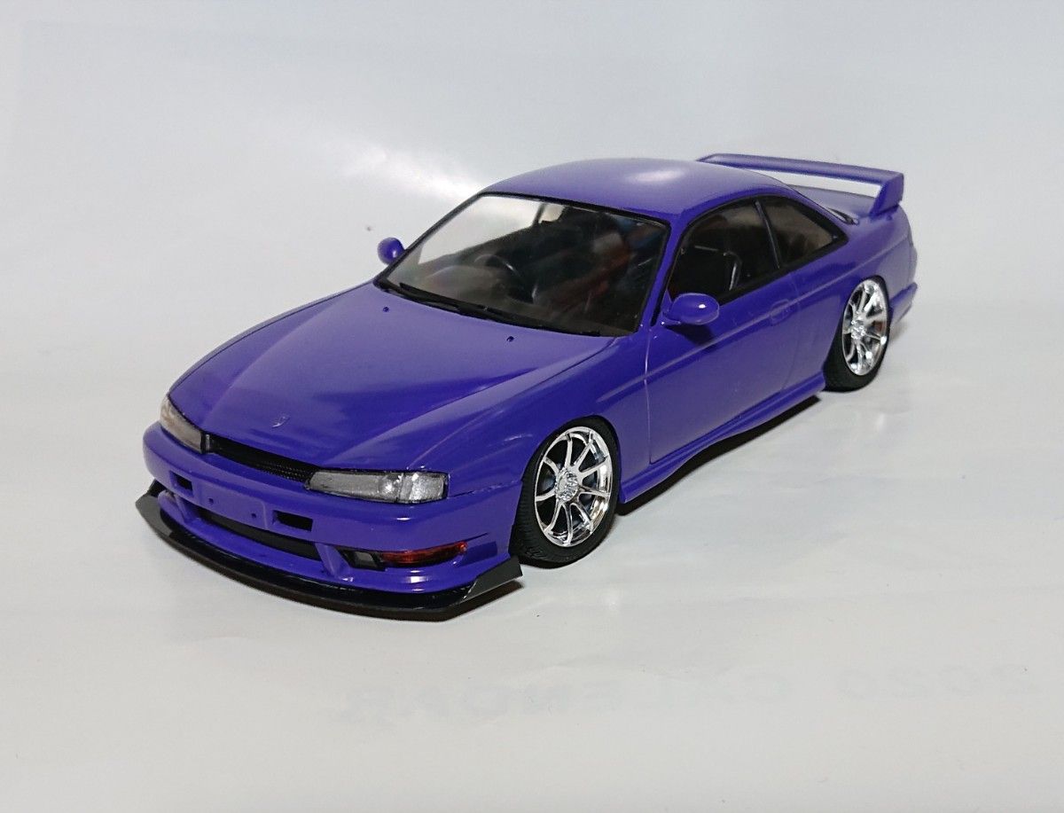 フジミ1/24 プラモデル 日産シルビア S14 後期 完成品 ホイール フジミ1/24 プラモデル 日産シルビア S14 後期 完成品 ホイール