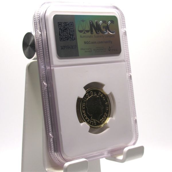 高鑑定』2002年 イギリス 1ポンド硬貨 NGC PF69 ULTRA CAMEO 3匹 高鑑定』2002年 イギリス 1ポンド硬貨 NGC PF69 ULTRA CAMEO 3匹