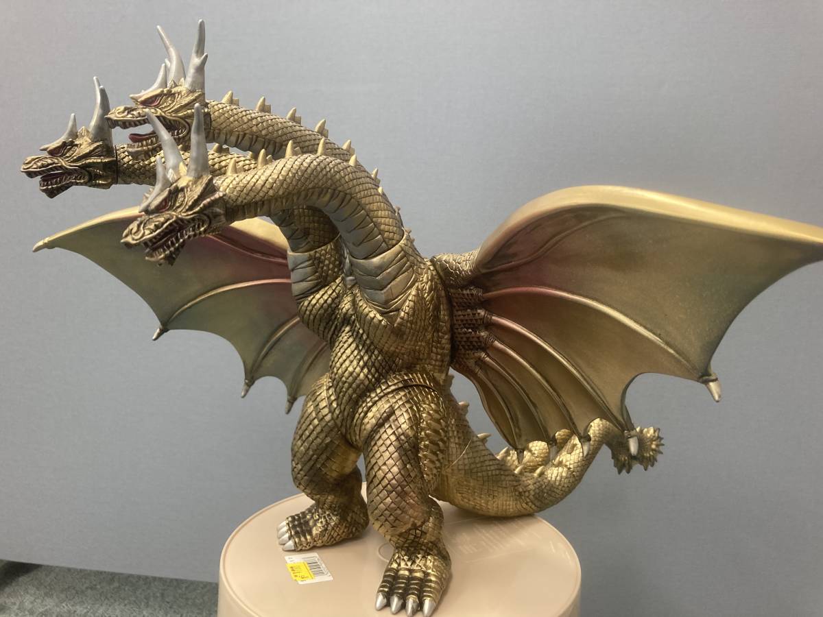 福袋セール ソフビ怪獣 キングギドラ リペイント2 キングギドラ