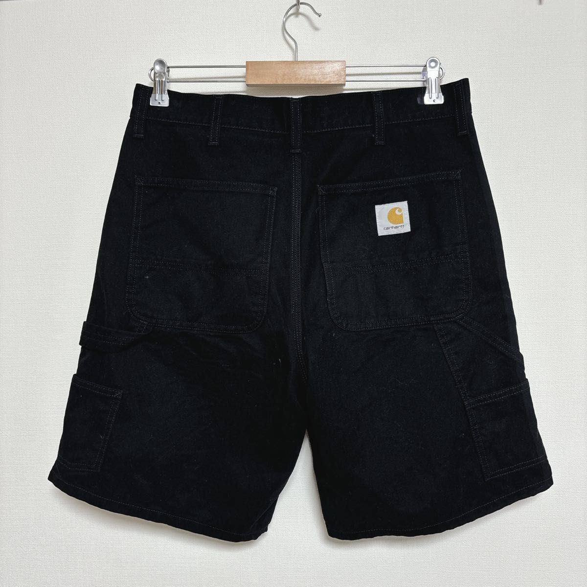 神サイズ】 カーハート carhartt ダブルニーブラックデニム 神サイズ】 カーハート carhartt ダブルニーブラックデニム