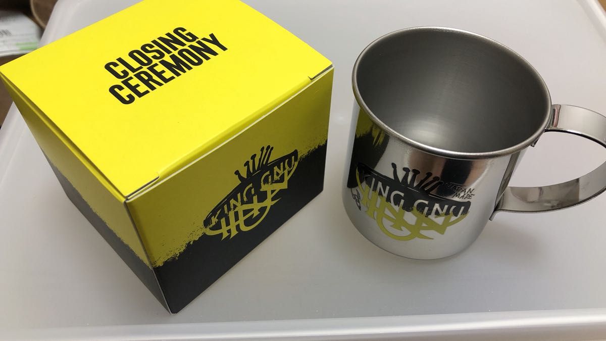 King Gnu キングヌー　MIXED LOGO MUG ステンレス　マグ マグカップ