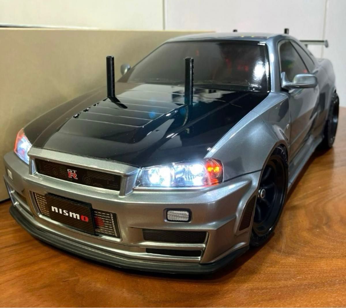 電飾付 タミヤ ニスモ R34 GT-R Zチューン スペアボディ|Yahoo 電飾付 タミヤ ニスモ R34 GT-R Zチューン スペアボディ|Yahoo
